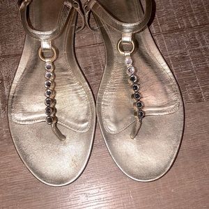 Via Spiga Diamond thong sandals